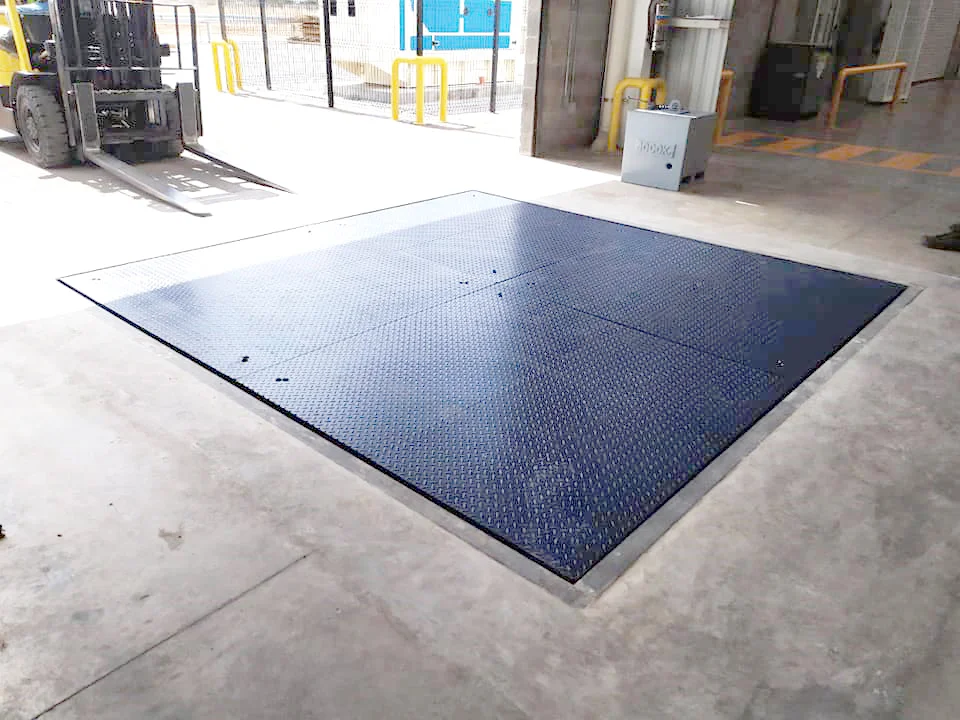 FABRICACIÓN BÁSCULA DE PLATAFORMA 3x3 m