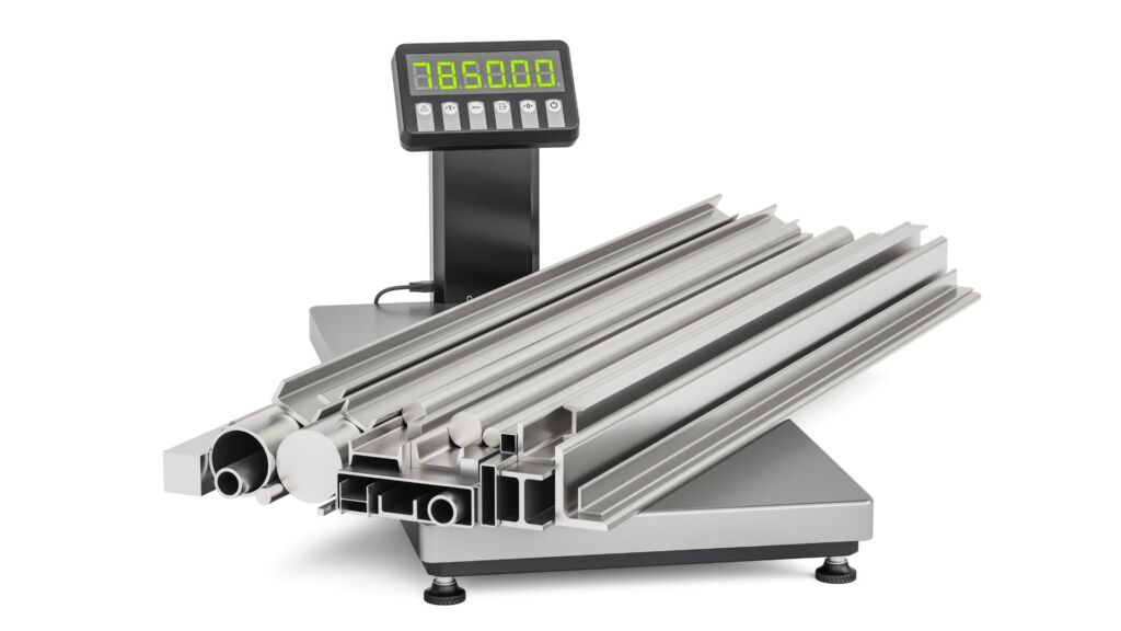 Báscula industrial para alto pesaje. 