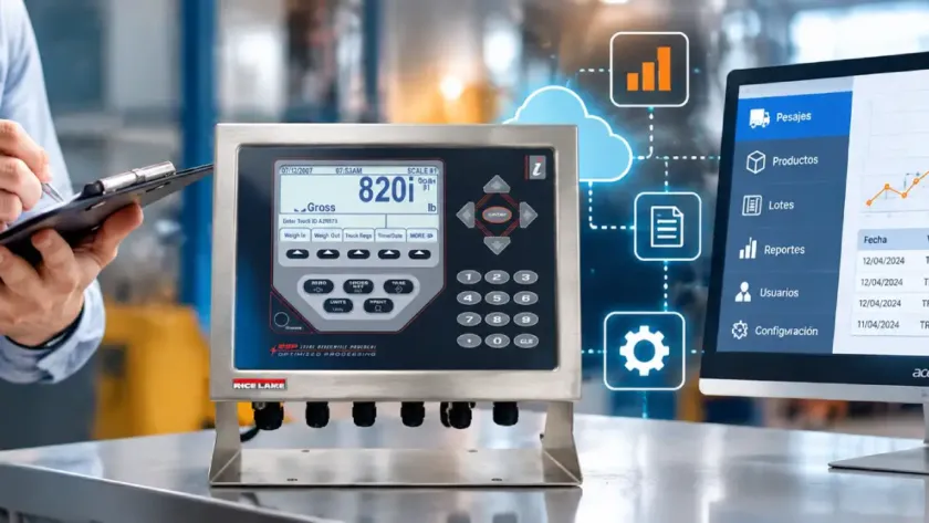 Software personalizado y básculas conectadas