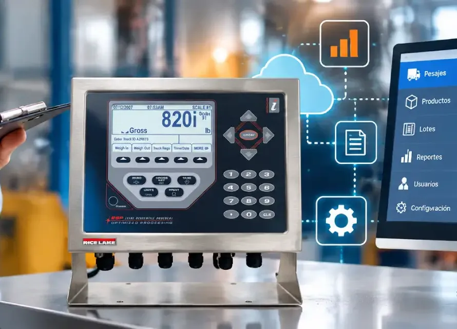 Software personalizado y básculas conectadas